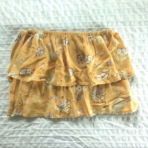 Billabong off the shoulder convertible crop top - Picture 7 of 8